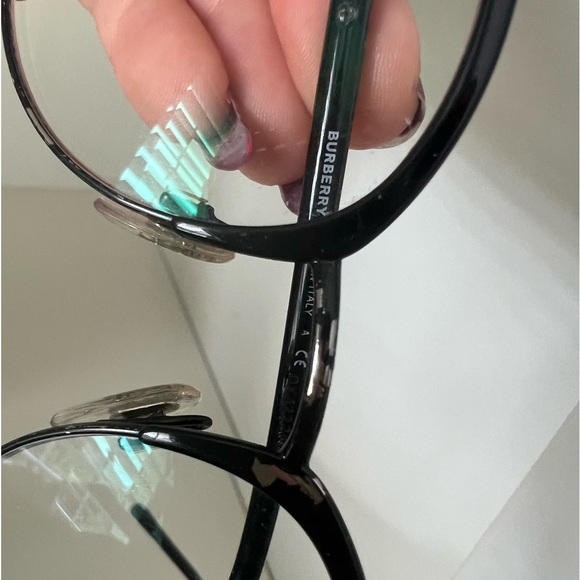 BURBERRY London 1318 Unisex prescription Eyeglasses Black Made in Italy - Picture 11 of 16